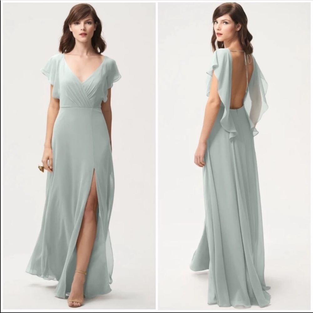 Jenny Yoo Morning Mist Alanna Dress